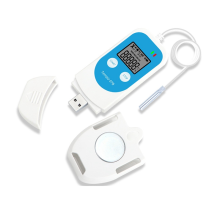 TempU 07B Temperatur-/Feuchtigkeitsrekorder, digitaler USB-Datenlogger, Thermometer und Hygrometer für die Lagerung im Kühlschrank