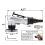 Mini Pneumatic Chamfering Tool with Replace Blades Inserts and Bearings, 45 Degree Air Chamfer Deburring 5