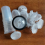 1Set 600CC Einweg Farbe Tasse Mischen Tank Typ H/O Schnell 6
