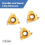 Lathe Thread Tool Set 6Pcs - 3Pcs Turning Shank Boring Bars with Indexable Carbide Inserts D 3
