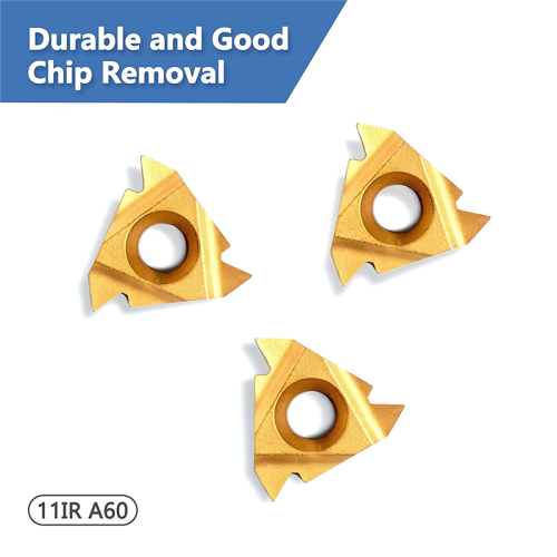 Lathe Thread Tool Set 6Pcs - 3Pcs Turning Shank Boring Bars with Indexable Carbide Inserts D 2