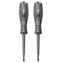 2 pezzi penna tester di tensione digitale AC matita di prova a induzione senza contatto voltmetro rilevatore di potenza cacciavite elettrico