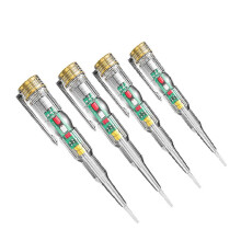 4PC Intelligente Induktion Power Spannung Detektor Stift 24-250V Circuit Tester Elektrische Schraubendreher Anzeige Elektriker