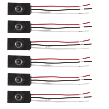 6 Packs Dämmerungssensor für Außenbeleuchtung 120-277 V Lichtschranke Fotozelle Licht