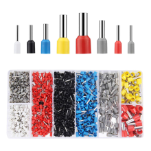 Aderendhülsen Stecker Terminals Kit 1200PCS Sortiment Ferrule Isolierte Cord Pin Ende