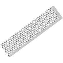 Edelstahl-Lineal, DIY-Netz, quadratisches Werkzeug, Stickerei