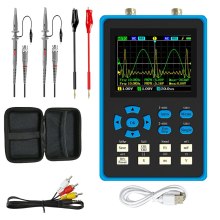 DSO2512G Oszilloskop – 2-in-1 Digital- und DDS-Signalgenerator, 120 MHz Bandbreite, 500 MSa/s Abtastrate