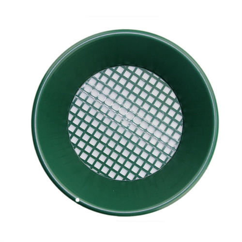 14 inch wasmachine voor goudwinning, zeefpan, groen plastic 2