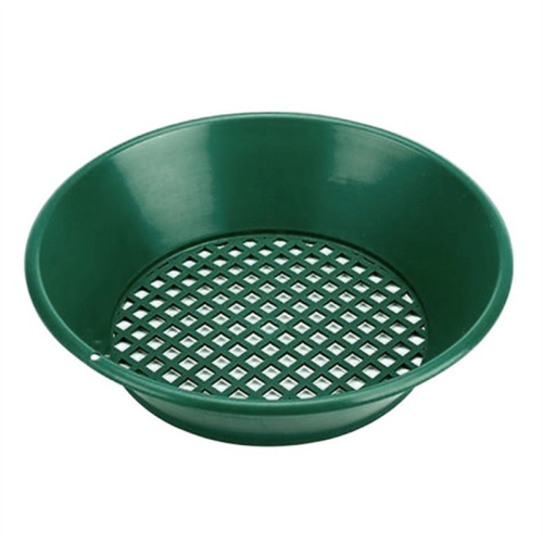 14 inch wasmachine voor goudwinning, zeefpan, groen plastic