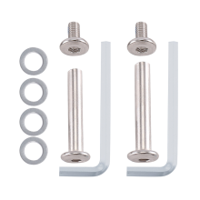 Ruote di ricambio per valigie M6 50 mm x 12 mm, resistenti all'usura, in PU, strumento di riparazione deluxe, 1 paio