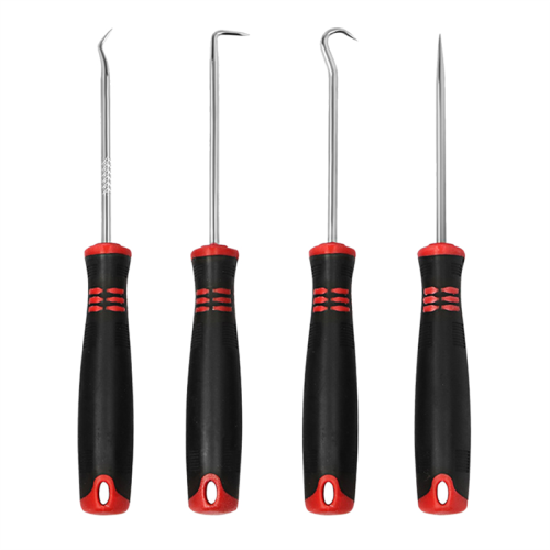4-Pack Precision Hook and Pick Set for Automotive Hand Tools 1