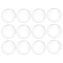 12X Door Stoppers Wall Protector, 2Inch Clear Knob Protector for Walls Protects