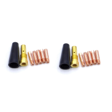 14PCS Gaslose Düsenspitzen für FC90 Fülldrahtvorschub K3493-1 MIG Schweißbrenner 0,9 mm Spitze