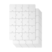 Sublimatie blanco puzzels DIY blanco puzzel voor transfer thermische warmtedruk knutselwerkjes A5