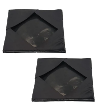 Heizplatten-Wickelabdeckung, Heizplatten-Schutzabdeckung, Hochtemperatur-Antihaftbeschichtung (2 Stück, 15 Zoll x 15 Zoll)