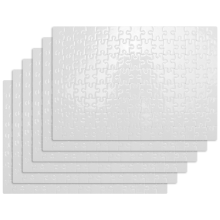 Sublimationsrohlinge Puzzles DIY Blank Puzzle für Transfer Thermodruck Handwerk A4
