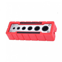 6-in-1 Pocket Punch Locator 2 mm-12 mm Zelfcentrerende verticale boorgeleider Gatpons Houtbewerkingsgereedschap