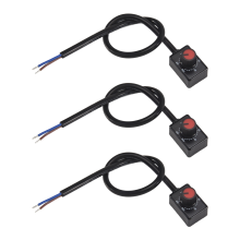 DC 0/1–10 V Knopf-LED-Dimmer, Niederspannungs-Passivdimmer PWM-Dimmen für 0–10 V oder 1–10 V dimmbaren elektronischen Treiber, 3-teilig