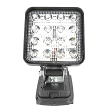 4 inch LED-werklamp voor 18V accuvoeding Winkelsite