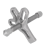 13PCS Auto Lenkrad Puller Harmonic Balancer Getriebe Pulley Kurbelwelle Tool Kit Demontage Entfernung Set 4
