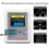 TC1 1,8 Zoll TFT LCD Display Multimeter Transistor Tester Diode Triode Kondensator Widerstand Test Meter 7