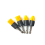 Set di 4 accessori per spazzole multiuso per trapano a batteria, piastrelle e stucco 2