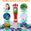 4-In-1 Digital PH Meter with PH/TDS/EC/Temp Function for Hydroponics,For Nutrients Growing, Indoor Garden,Brewing, Pool, 10