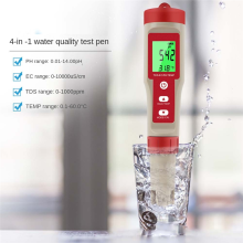 4-in-1-Digital-PH-Meter mit PH/TDS/EC/Temp-Funktion für Hydrokultur, für Nährstoffanbau, Indoor-Garten, Brauen, Pool,