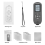 Digital Coating Thickness Gauge 0.01mm/1Mil Black Meter with Screen LCD Display Calibration Function for Car B 7