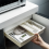 Boîte de rangement simple à tiroirs sous le bureau pour débris 6