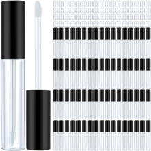 100 stuks 10 ml lege lipglosstubes, doorzichtige mini navulbare balsemcontainers, plastic flessen