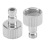 Airbrush Quick Release Coupling Disconnect Connector Adapter Standard 1/8 Inch Plug Fitting 10
