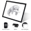 A4 LED Light Pad,USB Powered Drawing Board,Adjustable Brightness Tracing Box perfect for , Weeding Vinyl 7