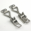 4 Pieces 90 Degree Right Angle Adjustable Buckle Vertical Quick Clamp Box Latch 4