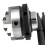 Lathe Chuck K01 50 Self-Centering Mini 3 Jaw Wood Tool 4