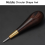 Diamond Shape Stitching Awl Handle Leather Craft Sewing Kits Handmade Tools DIY Stitcher Taper 6