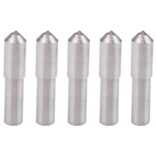5Pcs Runde Diamant Stift Kommode Grinder Halter Schleifen Rad Einzigen Punkt Schleif Werkzeug Silber Dressing