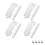 4 Pack Window Sash Locks, Latches Replacement Locks White Fits Horizontal Sliding 2