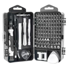120 in 1 Präzisions-Schraubendreher-Set für mechanische Werkzeuge, Mini-Werkzeug, Reparatur-Set für Laptop, Uhr, Kamera
