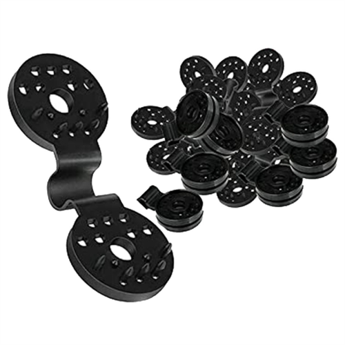 Pinces de fixation robustes pour toile d'ombrage, clips pour bâche (55 pièces) 1