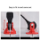 100 Pcs Tile Tools for Leveling Installation, Reusable System, Floor Tools, Spacers 8