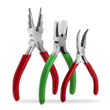 3 stück von Schmuck Zange DIY Sechs-Segment Hand Wicklung Modellierung Mini Flache Nase