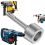 SDS-Plus T Post Ground Rod Driver, Drill Bit Driver Hammer Converter for Grounding Rods D 3