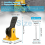 50 PCS Tile Tools for Leveling Installation, Reusable System, Floor Tools, Clips 4