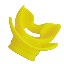Moldable Silicone Diving Bite Mouthpiece Regulator Scuba Equipment Water Snorkelling Valve Breathing Yellow
