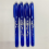 Erasable Ballpoint Pen, 12 Pcs Blue Eraser 0.5mm Refillable Rollerball 7