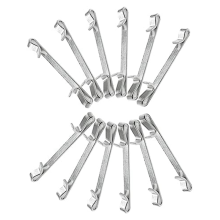 Vroege 2-inch dubbele lus gereedschapskist ladegeleiderclips klikbevestiging accessoires vervangende onderdelen (12 stuks)