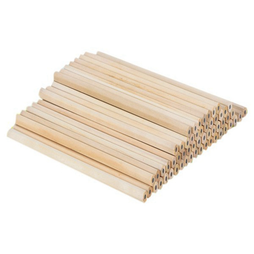 100 stuks houten potloden HB Hex 1