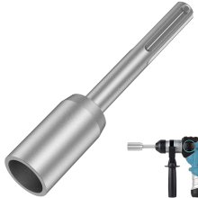 SDS-Max grondstaafschroevendraaier, 30 mm zware stalen boorschroevendraaier, voor aardstaafschroevendraaiers van boorhamers (1,18 inch)