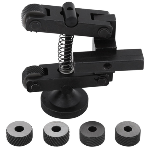 Knurling Tool Rack Device Adjustable Handle Pulley Lathe